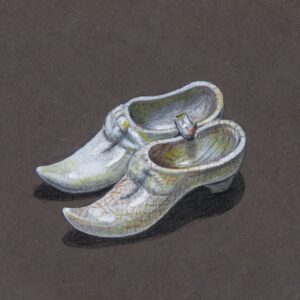 Aus der Serie Fundstücke - Keramikschuhe